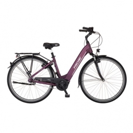 Fischer Cita 3.9i Vélo à assistance électrique 28'' moteur Bafang pédalier/504Wh