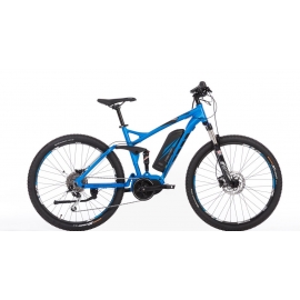 VTT électrique 27,5'' tout suspendu Fischer MONTIS EM 1862, moteur central Bafang, 48volt
